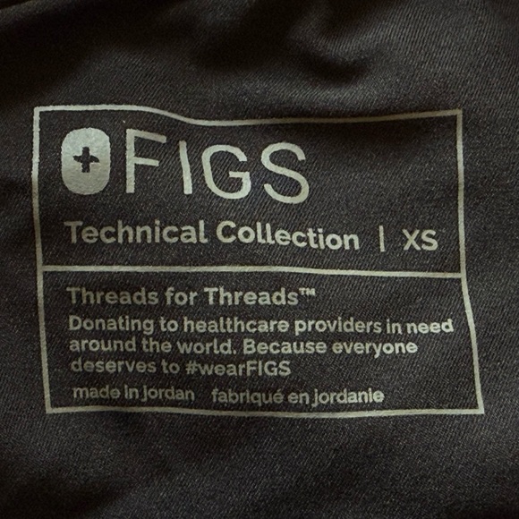 FIGS Kade Cargo Scrub Pants - Black, X-Small, Regular (NWOT) - Picture 3 of 8